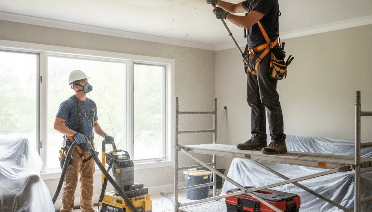 Ceiling water damage repair in Escondido, CA for homes with stains and hidden moisture