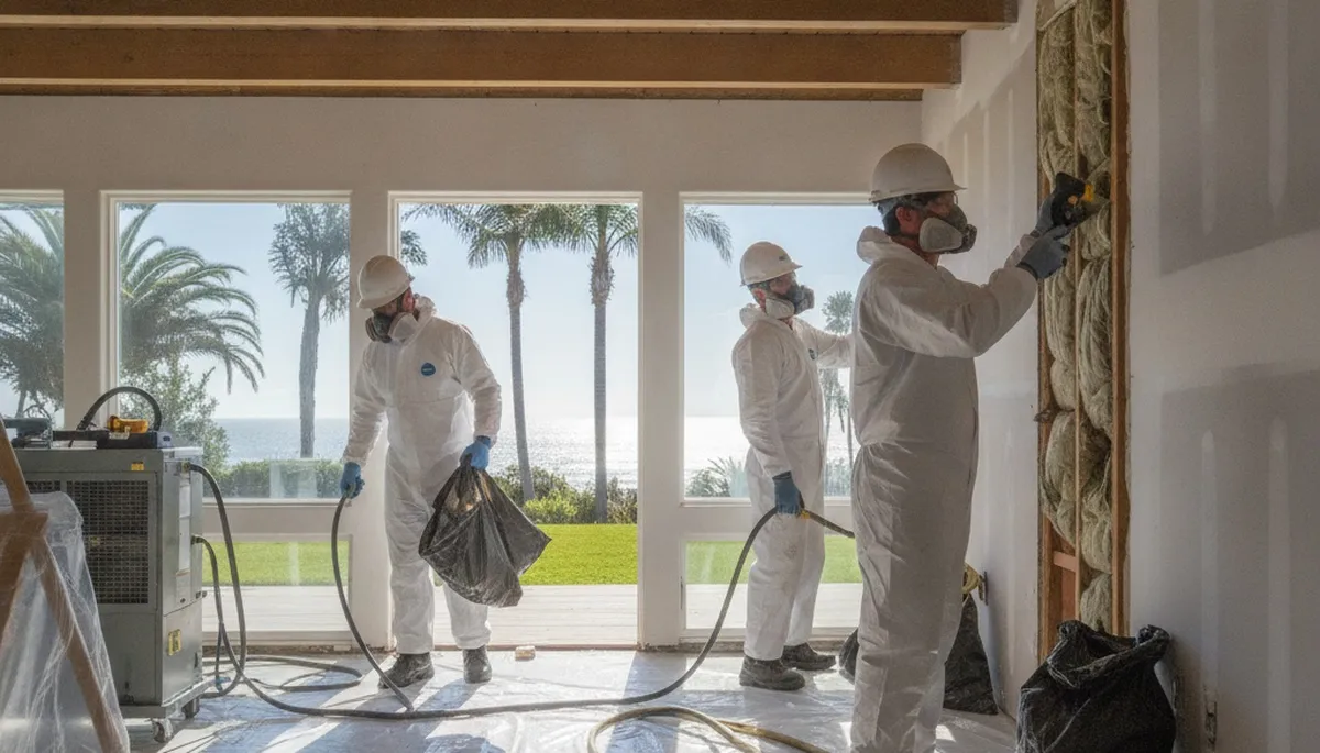 Water damage restoration team serving Escondido, CA for fast cleanup and repair