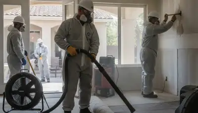 Water damage restoration team serving Escondido, CA with professional cleanup and drying services