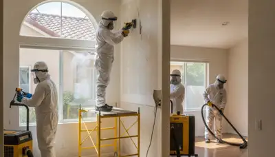 Water damage restoration team serving Escondido, CA for emergency cleanup and repair